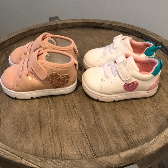 carters rose gold shoes